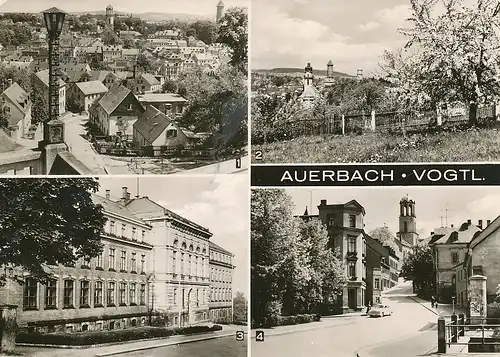 Auerbach (Vogtland) Teilansichten gl197? 127.518