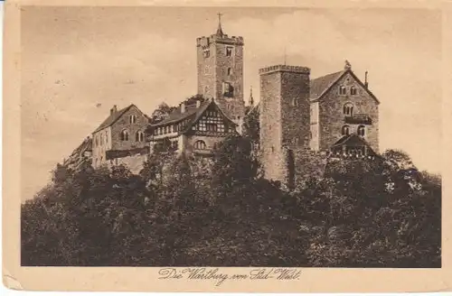 Eisenach Wartburg von Süd-West gl1930 B6874