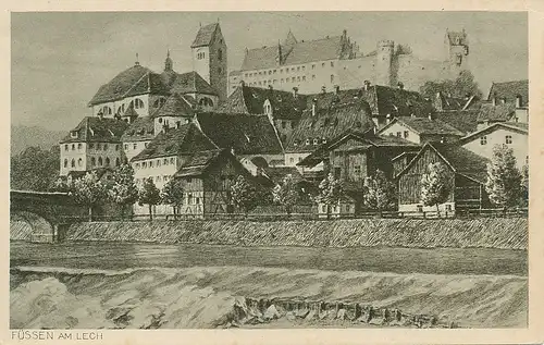 Füssen Teilansicht ngl 123.339