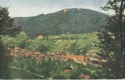 Bad Wildbad Blick zum Sommerberg ngl 133.644