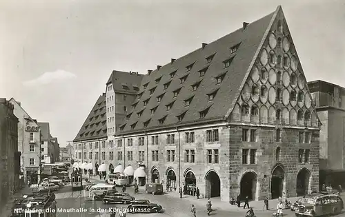 Nürnberg Königstraße Mauthalle gl1958 124.571