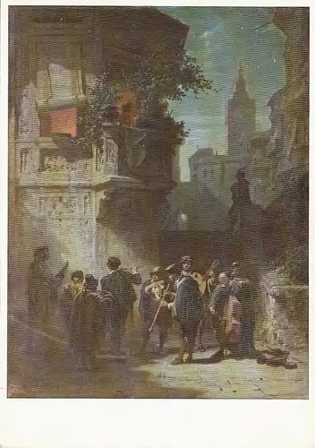 Carl Spitzweg: Spanisches Ständchen ngl 113.308