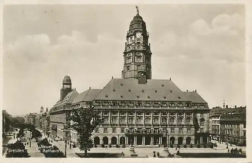 Dresden Neues Rathaus gl1937 127.319