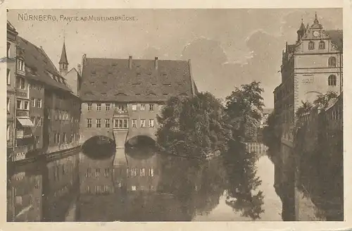 Nürnberg Partie an der Museumsbrücke ngl 124.467