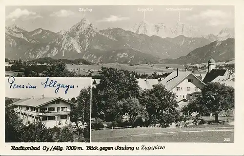 Bad Oy Pension und Panorama gl1953 123.384