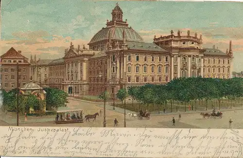 München Justizpalast gl1901 123.857