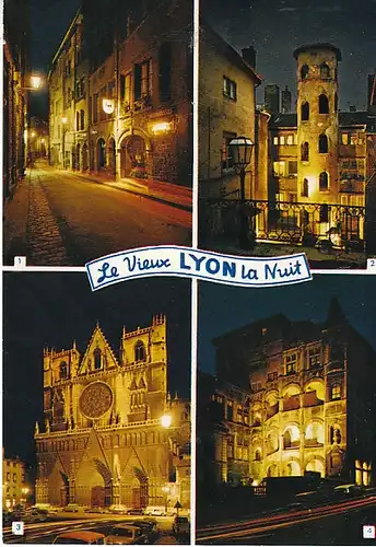 Le Vieux Lyon la Nuit ngl C0047