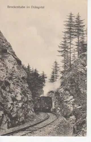 Die Brockenbahn im Drängetal ngl 95.702