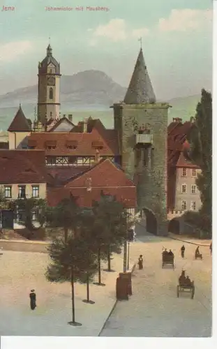 Jena Johannistor mit Hausberg gl1909 96.465