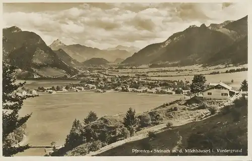 Pfronten-Steinach Panorama mit Milchhäuserl ngl 123.604