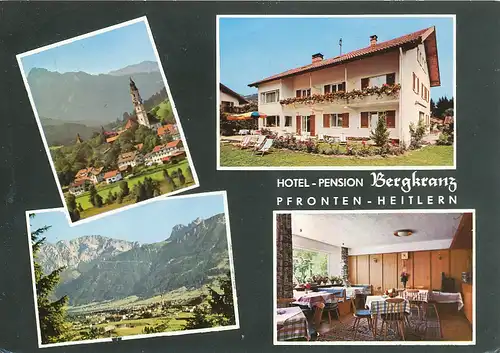 Pfronten-Heitlern Hotel Bergkranz gl1966 123.615