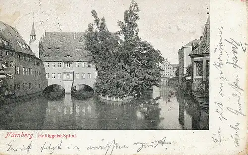 Nürnberg Heilig-Geist-Spital gl1905 124.477