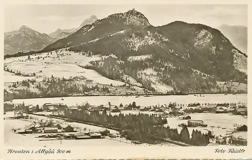 Pfronten Panorama im Winter gl1960 123.625