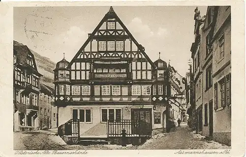 Assmannshausen a.Rh. Alte Bauernschänke gl1931 130.251