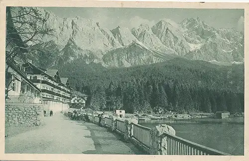 Garmisch-Partenkirchen Hotel Eibsee gl1925 128.035