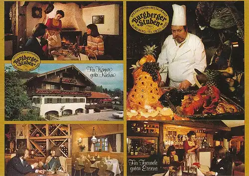 Burgberg Gasthaus Burgberger-Stuben gl1982 123.695