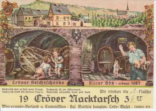 Kröv Schenke Ritter Götz Nacktarsch gl1938 99.611