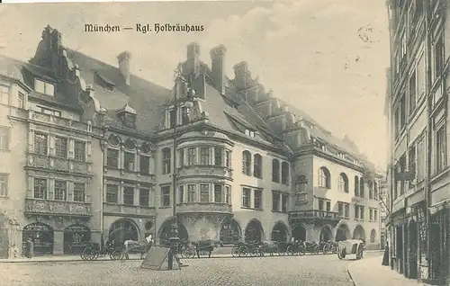 München Hofbräuhaus glca.1915 124.202