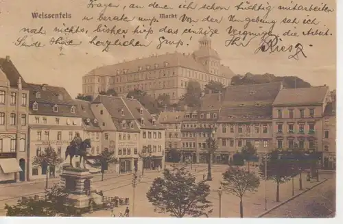 Weißenfels Markt gl1913 95.893