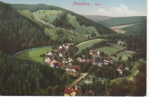 Treseburg im Bodetal Panorama ngl 95.718