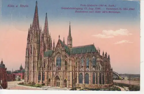 Köln Dom-Südseite gl1922 201.877