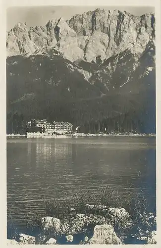 Garmisch-Partenkirchen Der Eibsee bahnpgl1928 128.265