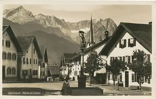 Garmisch-Partenkirchen Floriansplatz gl1939 128.196