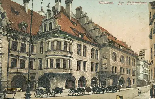 München Hofbräuhaus gl1910 124.162