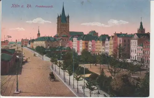 Köln Frankenwerft feldpgl1916 201.979