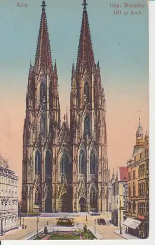 Köln Dom Westseite feldpgl1914 202.000