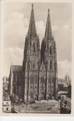 Köln Dom von Westen gl1935 202.026