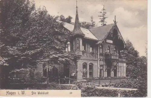 Hagen i.W. Die Waldlust gl1908 99.774