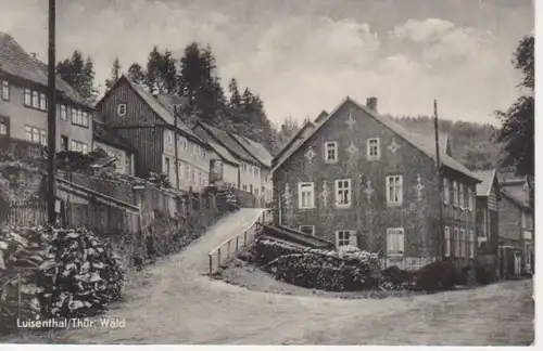 Luisenthal/Thür. Wald Straßenpartie gl1959 96.065