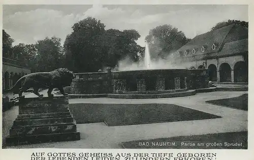 Bad Nauheim Partie am großen Sprudel ngl 130.435