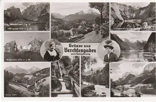 Berchtesgaden und seine Umgebung gl1951 B7379