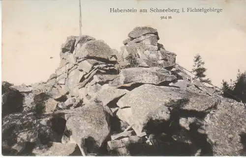 Fichtelgebirge Haberstein am Schneeberg ngl B7375