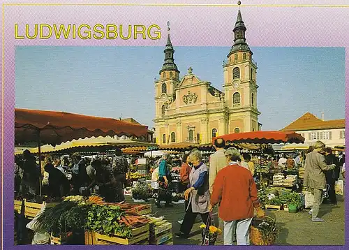 Ludwigsburg Markttag ngl B8541