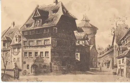 Nürnberg Das Dürerhaus ngl B7334