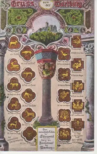 Eisenach Wartburg Leben in Tiergestalt gl1935 96.162