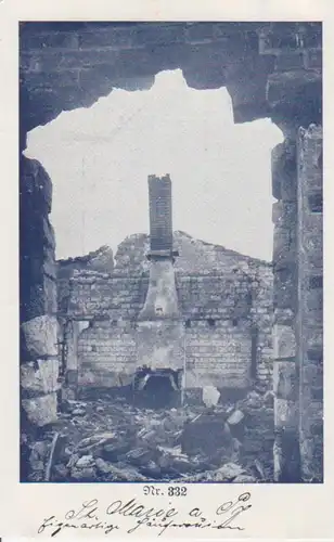 Zerstörtes Gebäude aus Frankreich ngl 200.829