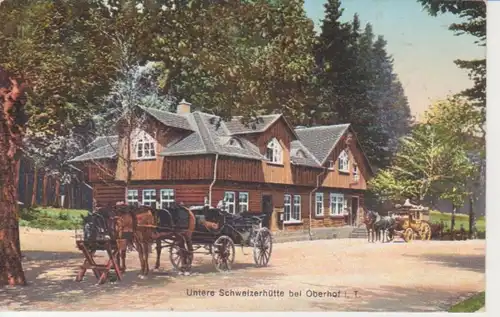 Oberhof/Thür. Untere Schweizerhütte gl1911 96.209
