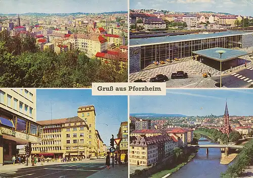 Pforzheim Teilansichten Panorama ngl 113.400