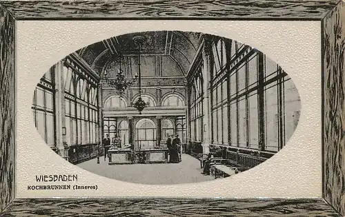 Wiesbaden Kochbrunnen Innenansicht gl1912 130.065