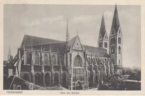 Halberstadt Dom von Norden gl1935 95.657