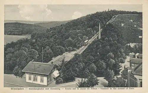 Wiesbaden Nerobergbahn mit Neroberg ngl 130.117