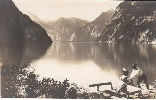 Am Königssee bei Berchtesgaden ngl B7431