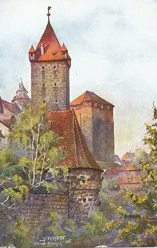 Nürnberg Burg Luginsland ngl 124.708