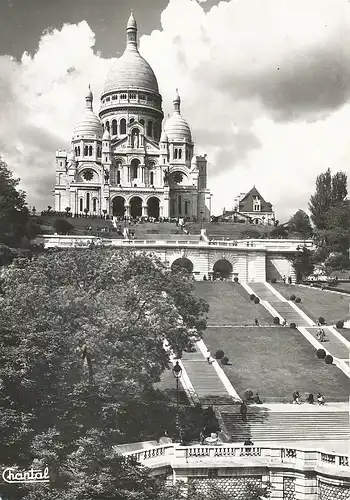 Paris Le Sacré Coer et les Jardins gl1963 113.450