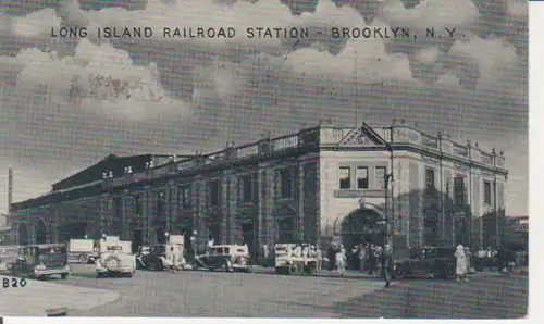 Brooklyn N.Y. Long Island Rail Station gl1936 204.284