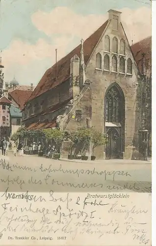 Nürnberg Bratwurstglöcklein gl1901 124.787